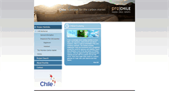 Desktop Screenshot of carbon.prochile.cl